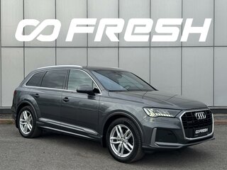 2020 Audi Q7 45 TDI II (4M) Рестайлинг, серый, 6800000 рублей, вид 1