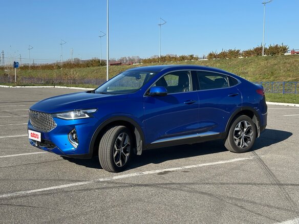 2021 Haval F7x I, синий - вид 1