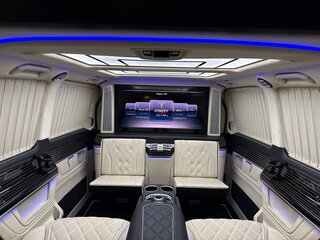 2024 Mercedes-Benz V-Класс Extra Long 300 d экстра длинный III (W447) Рестайлинг 2, чёрный, 26500000 рублей, вид 4