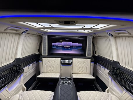 2024 Mercedes-Benz V-Класс Extra Long 300 d экстра длинный III (W447) Рестайлинг 2, чёрный, 26500000 рублей, вид 4