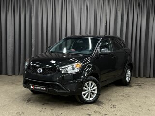 2013 SsangYong Actyon II Рестайлинг, чёрный, 979888 рублей, вид 1