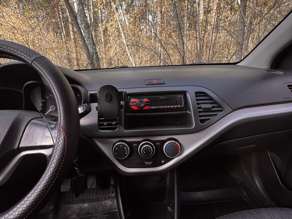 2013 Kia Picanto II, чёрный, 600000 рублей - вид 3