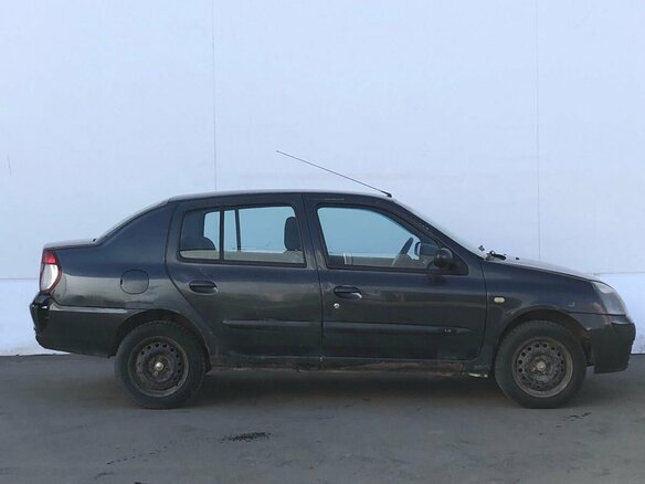 2007 Renault Symbol I Рестайлинг 2, чёрный, 105000 рублей - вид 3