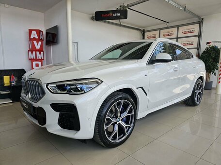 2022 BMW X6 40i III (G06), белый, 10149000 рублей, вид 1