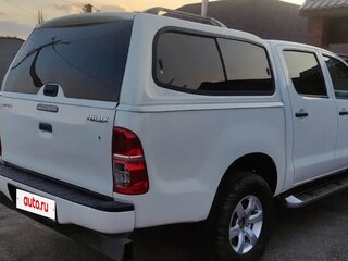 2013 Toyota Hilux VII Рестайлинг, белый, 1850000 рублей, вид 3