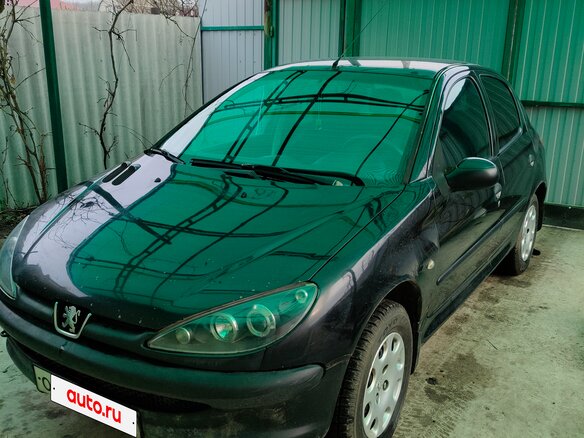 2007 Peugeot 206, чёрный, 270000 рублей - вид 1