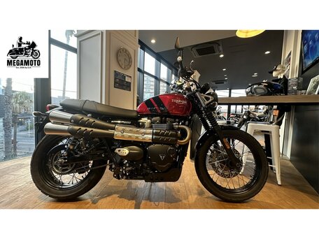 2022 Triumph Scrambler, красный, 1097800 рублей, вид 1
