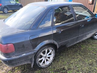 1992 Audi 80 V (B4), синий, 137000 рублей, вид 4