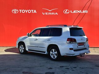 2013 Lexus LX 570 III Рестайлинг, белый, 3270000 рублей, вид 3