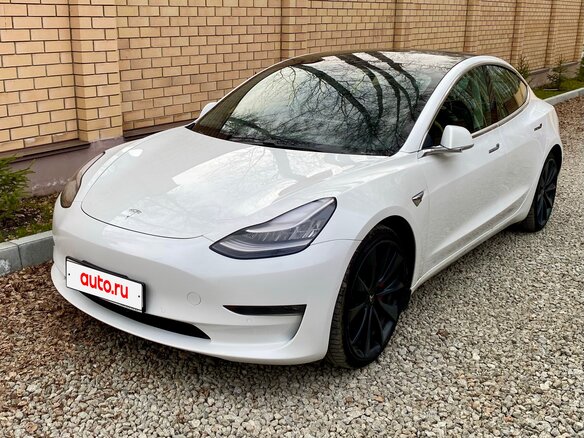 2020 Tesla Model 3 Performance I, белый, 3950000 рублей