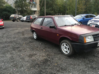 1989 Lada (ВАЗ) 2108 21086, пурпурный, 95000 рублей, вид 2