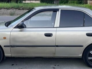 2004 Hyundai Accent ТагАЗ II, бежевый, 300000 рублей, вид 3