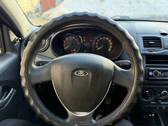 2019 Lada (ВАЗ) Granta I Рестайлинг, чёрный, 565000 рублей - вид 8
