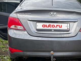 2016 Hyundai Solaris I Рестайлинг, серый, 550000 рублей, вид 3