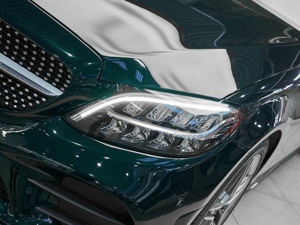2019 Mercedes-Benz C-Класс 180 IV (W205) Рестайлинг, зелёный - вид 6