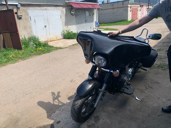 2012 Yamaha XVS1300, чёрный, 670000 рублей - вид 10