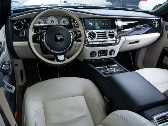 2013 Rolls-Royce Ghost I (Series I), синий - вид 14