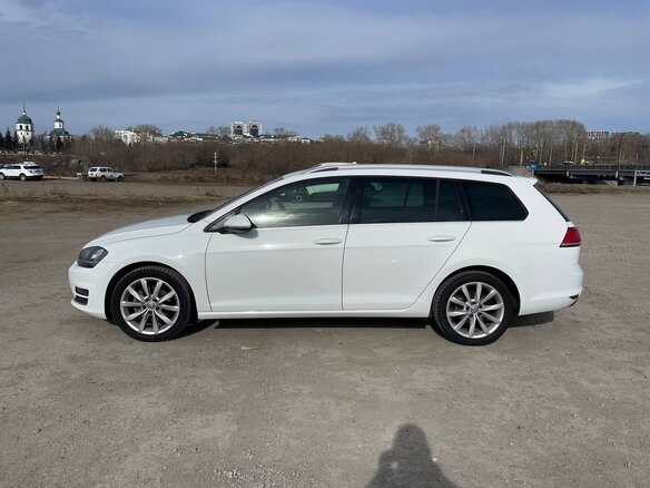 2013 Volkswagen Golf VII, белый, 1200000 рублей - вид 5