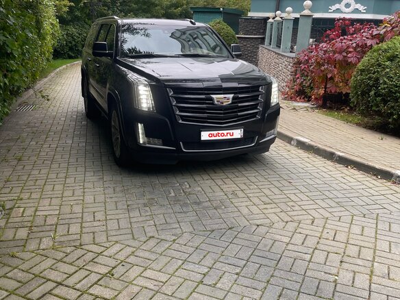 2020 Cadillac Escalade ESV IV, чёрный