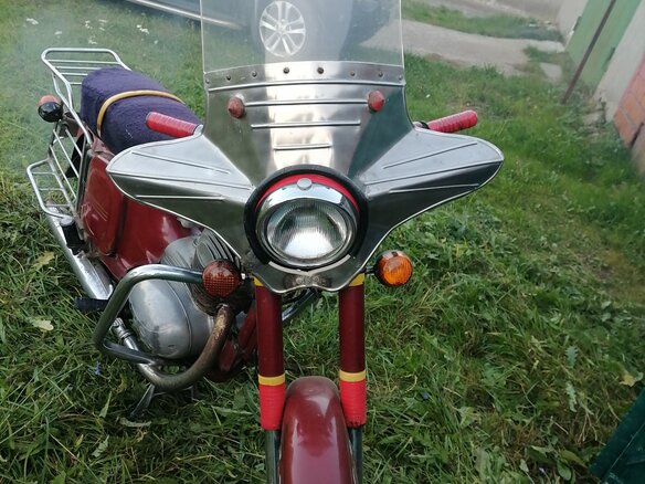 1967 Jawa 250, красный, 150000 рублей - вид 10