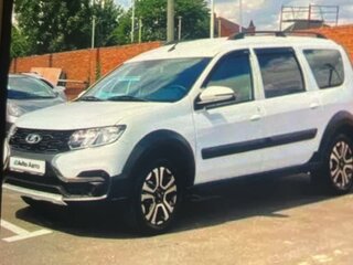 2014 Lada (ВАЗ) Largus I, белый, 650000 рублей, вид 1