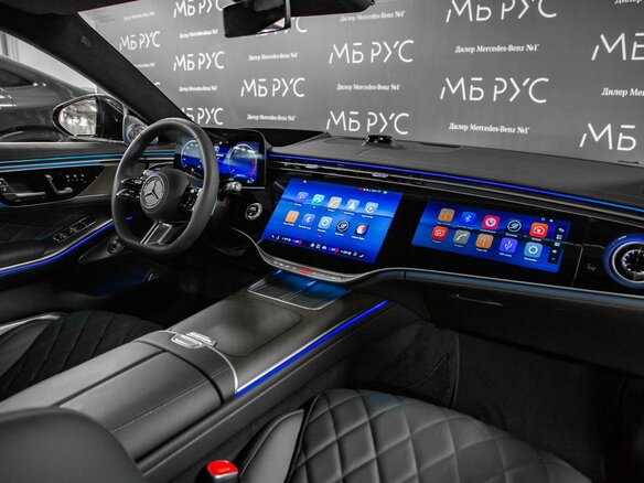 2026 Mercedes-Benz S-Класс 450 d Long 4MATIC VII (W223) Рестайлинг, серый - вид 25