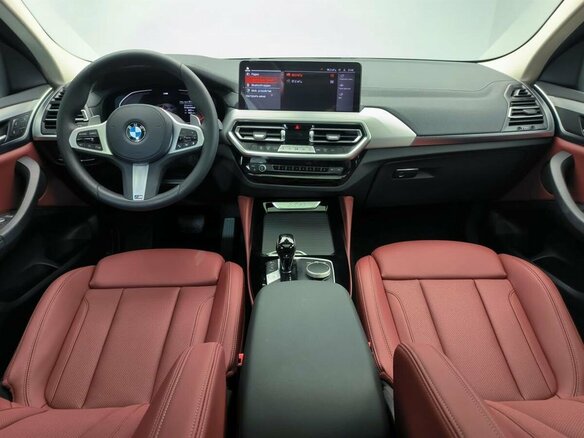 2024 BMW X4 30i II (G02) Рестайлинг, серый - вид 10