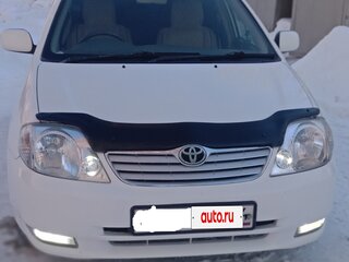 2002 Toyota Corolla IX (E120, E130), белый, 639000 рублей, вид 1