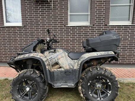 2013 Yamaha Grizzly 550, серый, 810000 рублей, вид 3