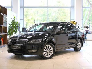 2015 Skoda Octavia III (A7), чёрный, 1090000 рублей, вид 1