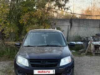 2012 Lada (ВАЗ) Granta I, серый, 210000 рублей, вид 3