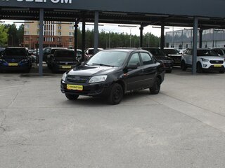 2016 Lada (ВАЗ) Granta I, чёрный, 289000 рублей, вид 1
