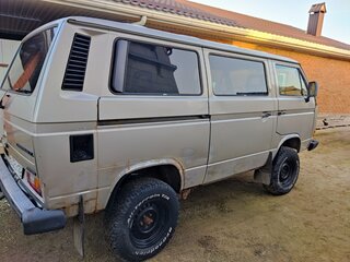 1991 Volkswagen Caravelle Syncro T3, серый, 450000 рублей, вид 2