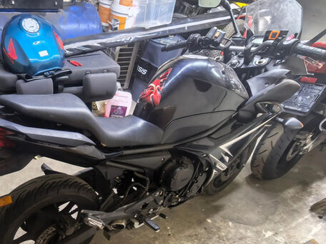 2012 Yamaha XJ6 (FZ6R), чёрный, 430000 рублей, вид 3