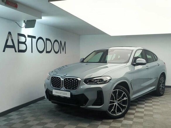 2024 BMW X4 30i II (G02) Рестайлинг, серый