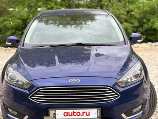 2018 Ford Focus III Рестайлинг, синий, 1150000 рублей, вид 1