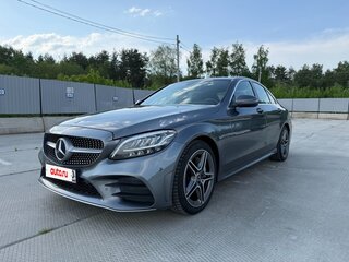 2019 Mercedes-Benz C-Класс 180 IV (W205) Рестайлинг, серый, 2800000 рублей, вид 1