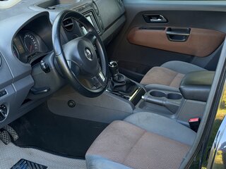2010 Volkswagen Amarok I, чёрный, 1100000 рублей, вид 5