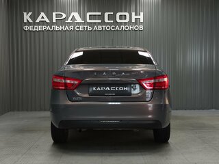2016 Lada (ВАЗ) Vesta I, серый, 705000 рублей, вид 4
