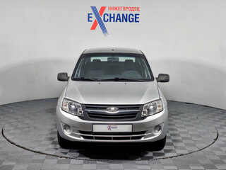 2013 Lada (ВАЗ) Granta I, серебристый, 299000 рублей, вид 1
