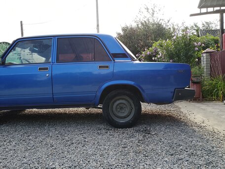 1999 Lada (ВАЗ) 2107, синий, 87000 рублей, вид 5