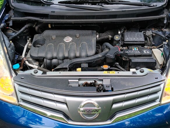 2007 Nissan Note I, синий, 500000 рублей - вид 12