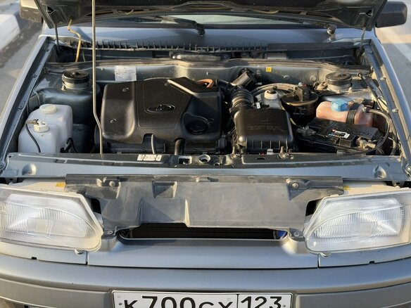 2007 Lada (ВАЗ) 2114, серый, 375000 рублей - вид 15