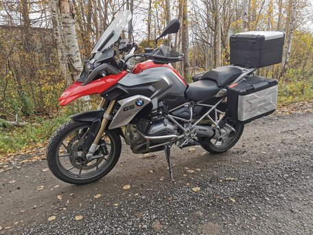 2014 BMW R 1200 GS, серебристый, 920000 рублей, вид 2