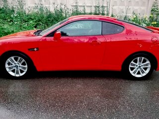 2008 Hyundai Coupe II (GK) Рестайлинг, красный, 735000 рублей, вид 2