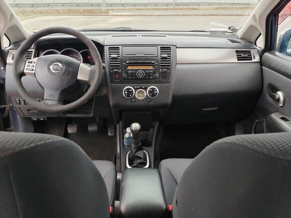 2008 Nissan Tiida I, синий - вид 16