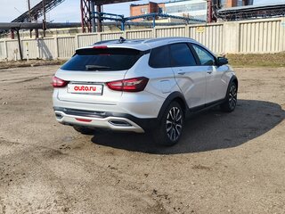 2024 Lada (ВАЗ) Vesta SW Cross I Рестайлинг (NG), серебристый, 1550000 рублей, вид 3