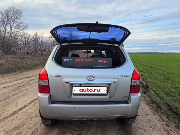 2008 Hyundai Tucson I, серебристый, 830000 рублей - вид 5