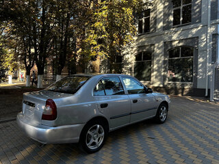 2002 Hyundai Accent II, серебристый, 235000 рублей, вид 1