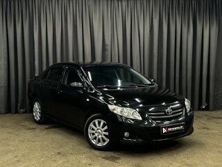 2007 Toyota Corolla AMT X (E140, E150), чёрный, 569888 рублей, вид 2